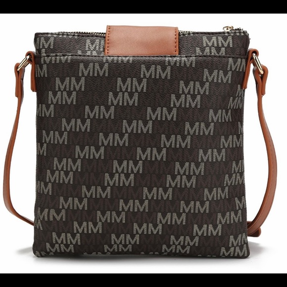 MKF by MIA K Red Sira Signature Crossbody Bag NWT - Picture 3 of 5
